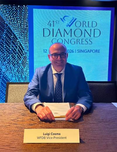 Il nostro Presidente Luigi Cosma è stato eletto Vicepresidente della World Federation of Diamond Bourses.